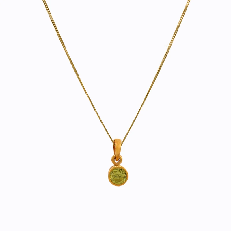 Sophia Peridot Pendant