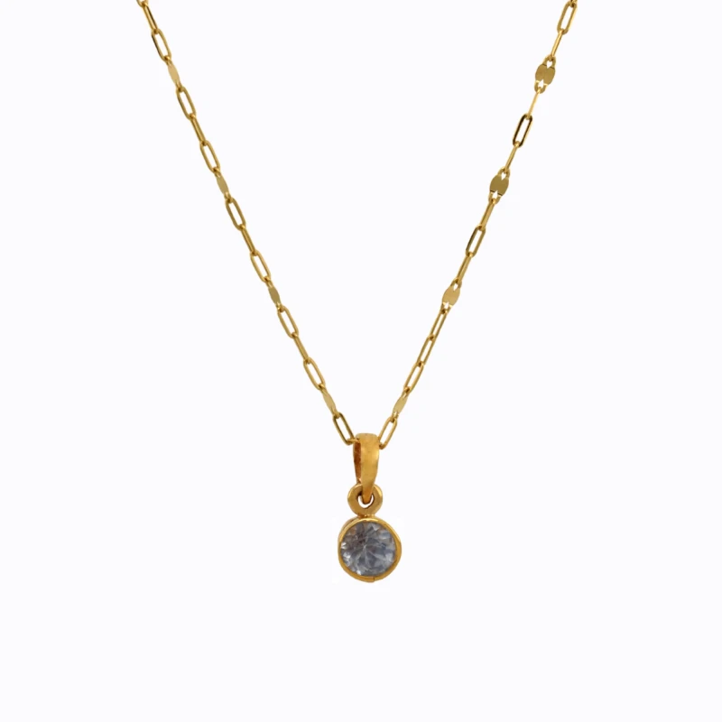 Sophia Aquamarine Pendant